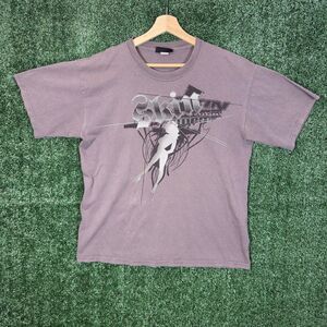Y2K Vintage Skin Industries T Shirt Cyber Goth Grunge Jesse Pinkman Size L Skate